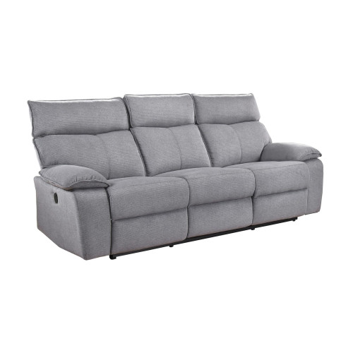 Oxford Fabric Reclining Sofa